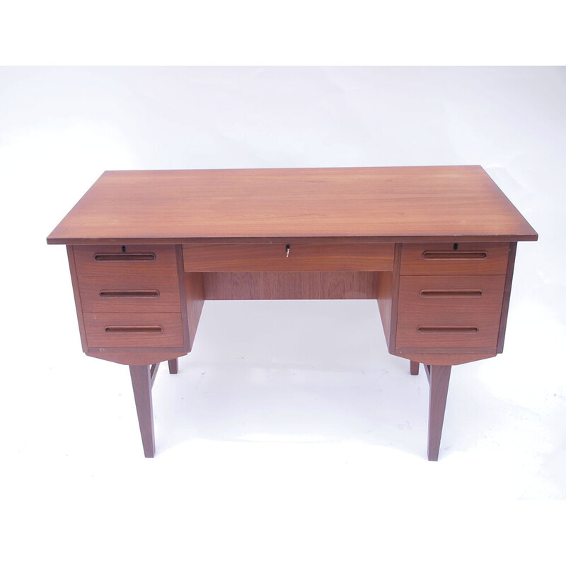 Scandinavian vintage teak desk, 1950-1960