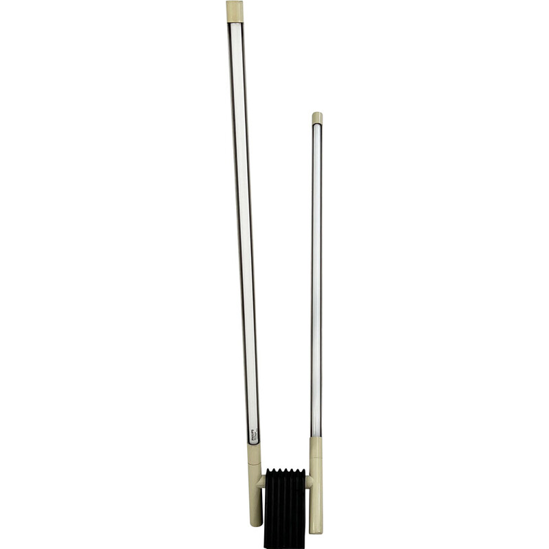 Vintage Sistema flu floor lamp by Rodolfo Bonetto for Luci Italia, 1980s