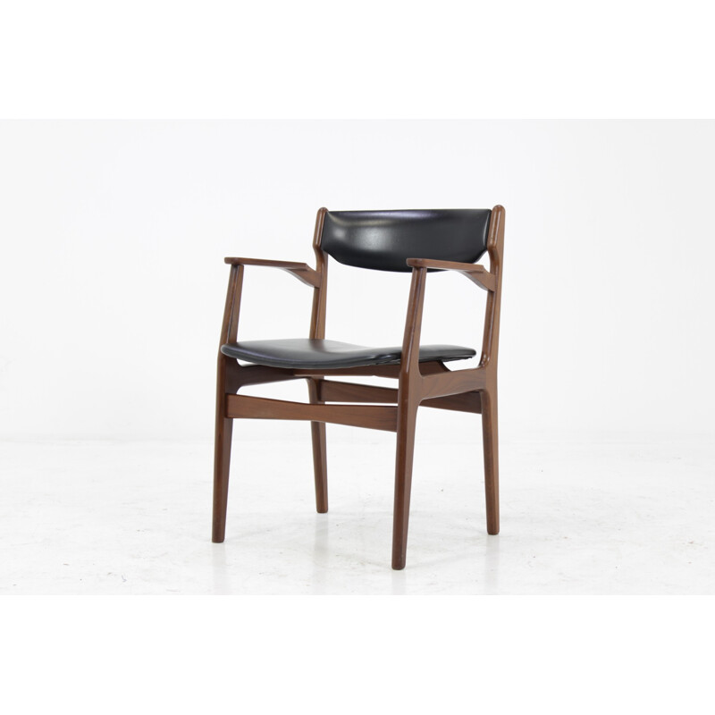 Danish teak chair with arms - 1960s