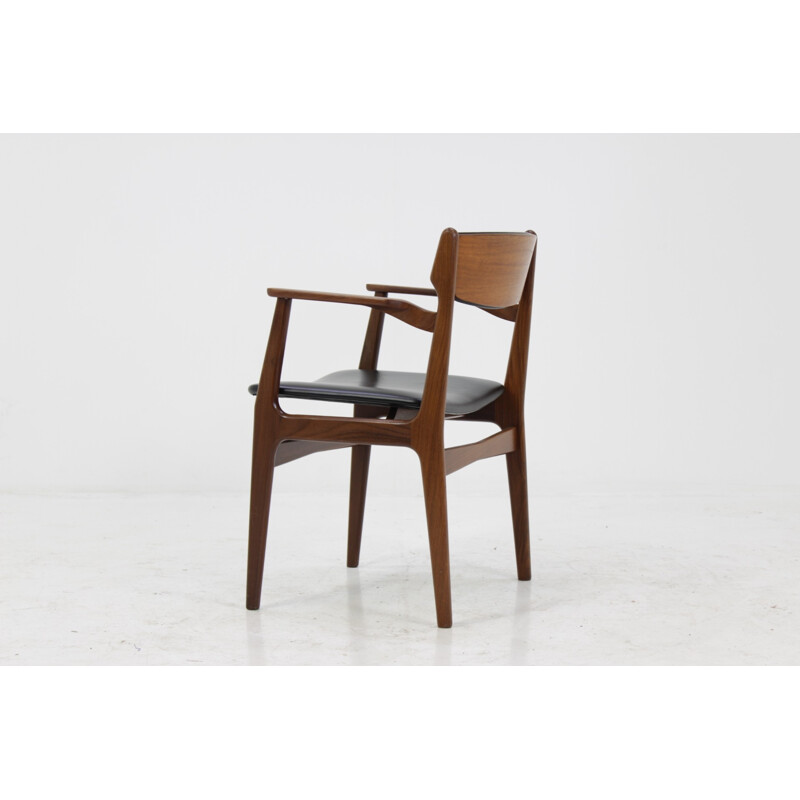 Danish teak chair with arms - 1960s