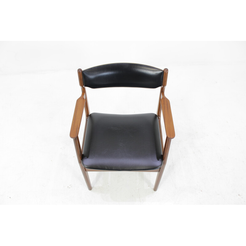 Danish teak chair with arms - 1960s