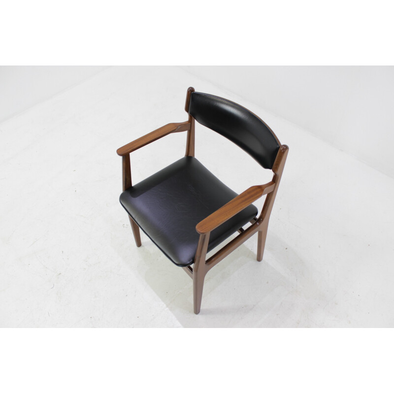 Danish teak chair with arms - 1960s