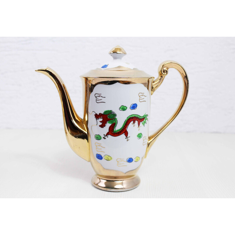 Conjunto de chá de porcelana Vintage, 1950