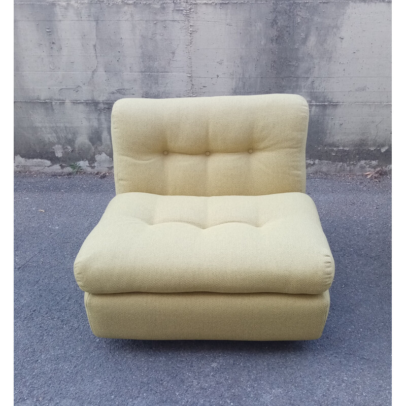 Pareja de sillones vintage Amanta de Mario Bellini para C