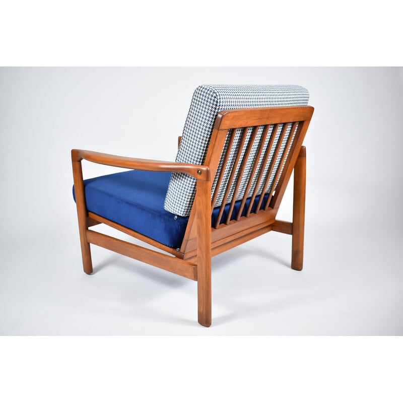 Fauteuil scandinave vintage par Baczyk, 1960