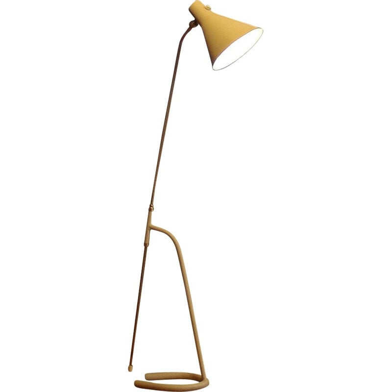 Floor Lamp by Hans Bergström for Ateljé Lyktan - 1950s