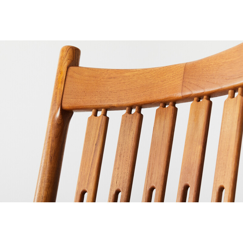 Vintage rocking chair by Hans Olsen for Juul Kristensen