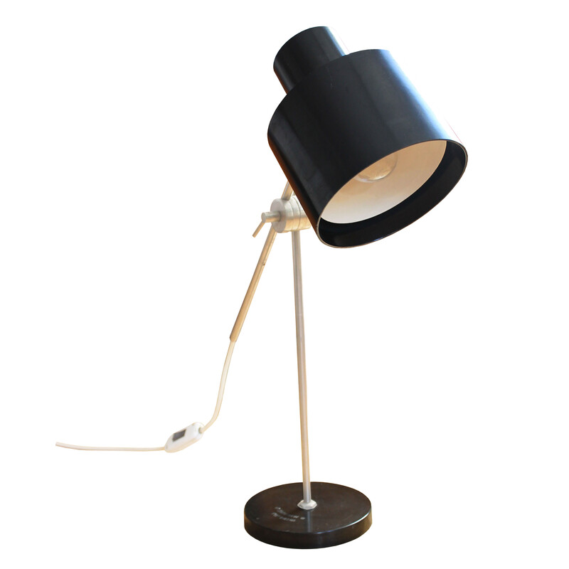 Vintage table lamp "Komisarka" by Jan Suchan, Czechoslovakia 1960s