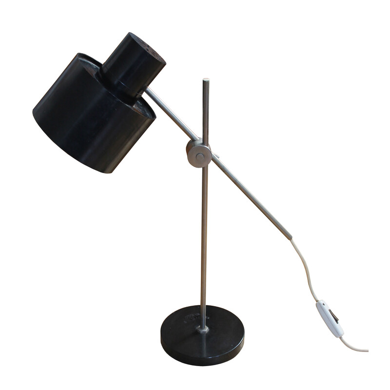 Vintage table lamp "Komisarka" by Jan Suchan, Czechoslovakia 1960s