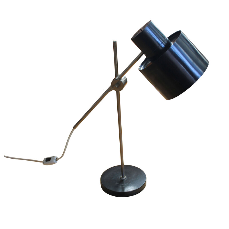 Vintage table lamp "Komisarka" by Jan Suchan, Czechoslovakia 1960s