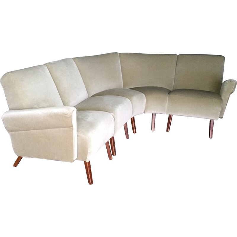 Canapé d'angle modulable à 5 places - 1950