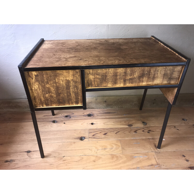 Vintage-Schreibtisch aus Holz, 1960