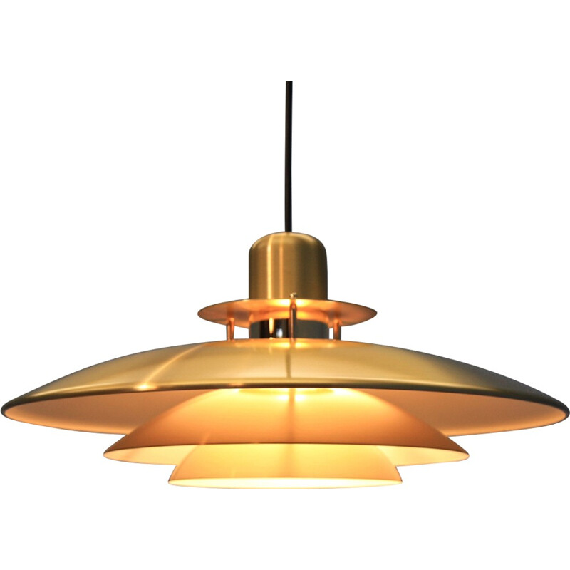 Mid-Century danish pendant in brass - 1960s