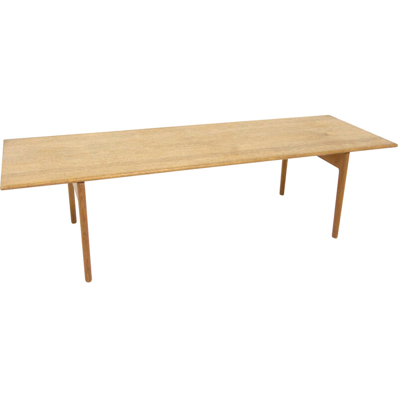 Vintage coffee table "At15" by Hans J Wegner for Andreas Tuck, Denmark 1960s