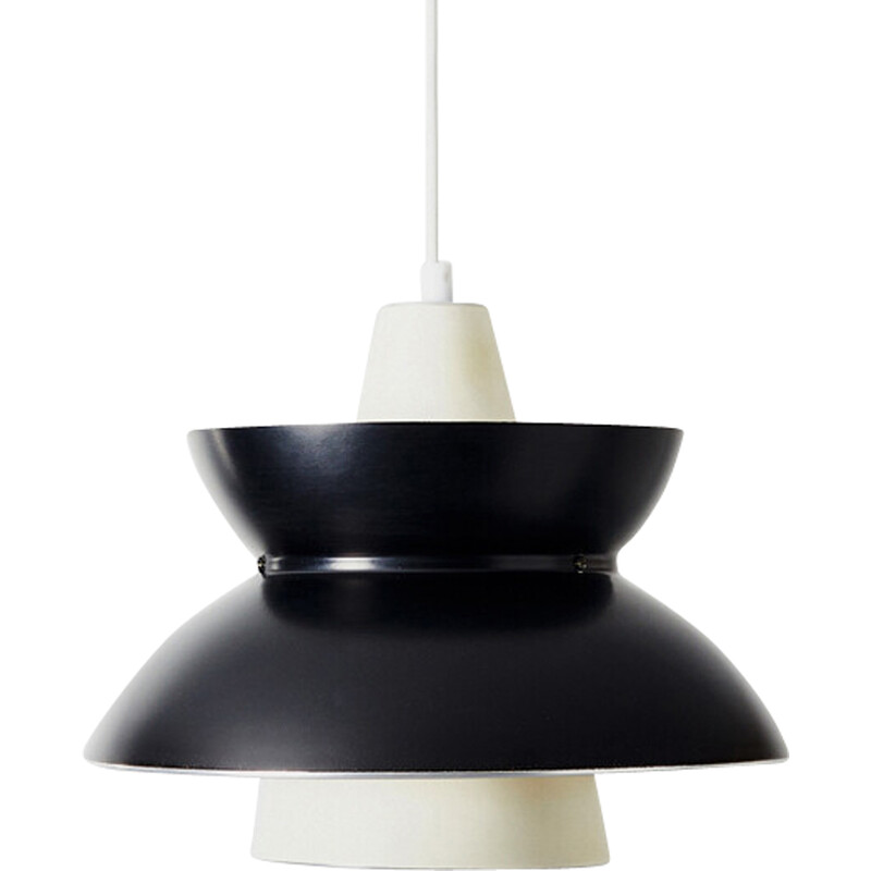 Vintage Navy aluminum pendant lamp by Louis Poulsen, 1980s