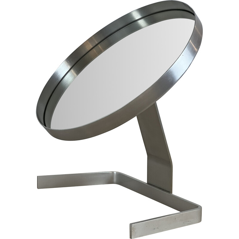 Vintage circular mirror by Pierre Vandel, France 1970s