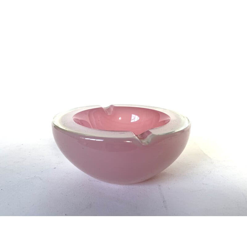 Vintage pink ashtray