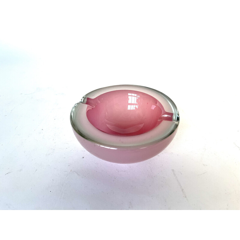 Vintage pink ashtray