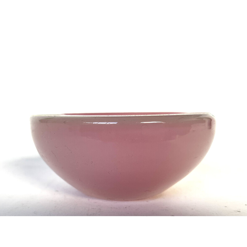 Vintage pink ashtray