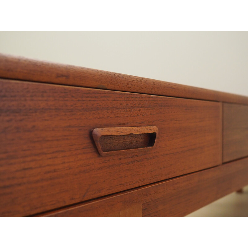 Vintage teak lowboard, Denmark 1960s