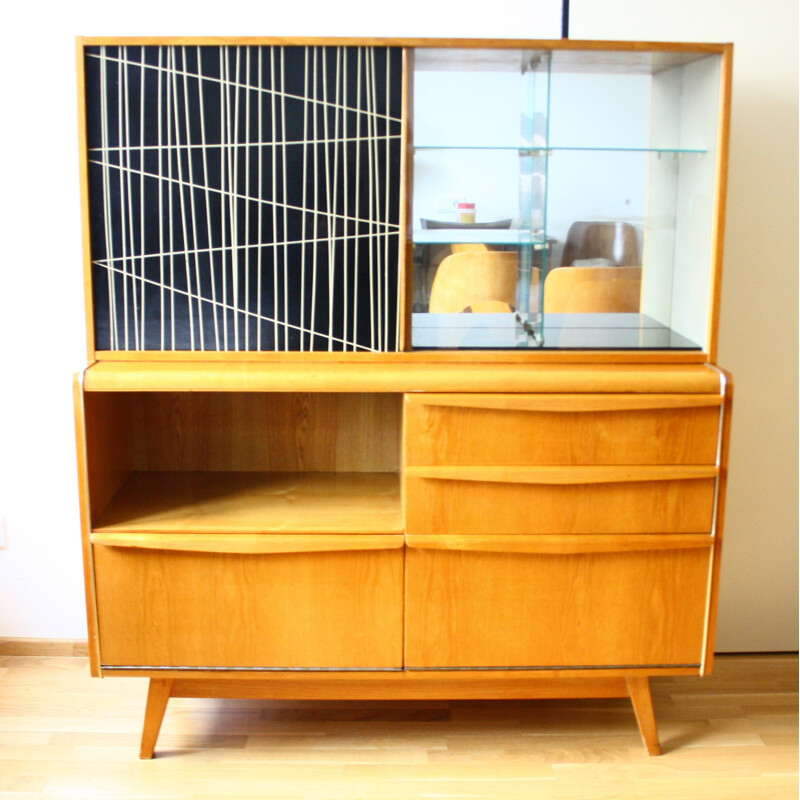 Sideboard model U-372386 designed by H. Nepožitek and B. Landsman and produced by Jitona - 1960s