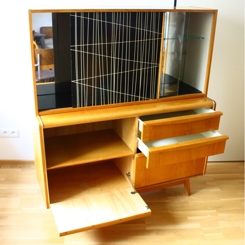 Sideboard model U-372386 designed by H. Nepožitek and B. Landsman and produced by Jitona - 1960s