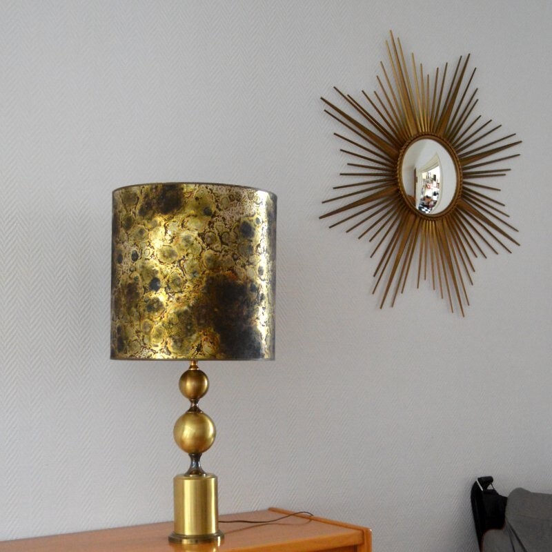 Mid century lamp in brass - 1960s