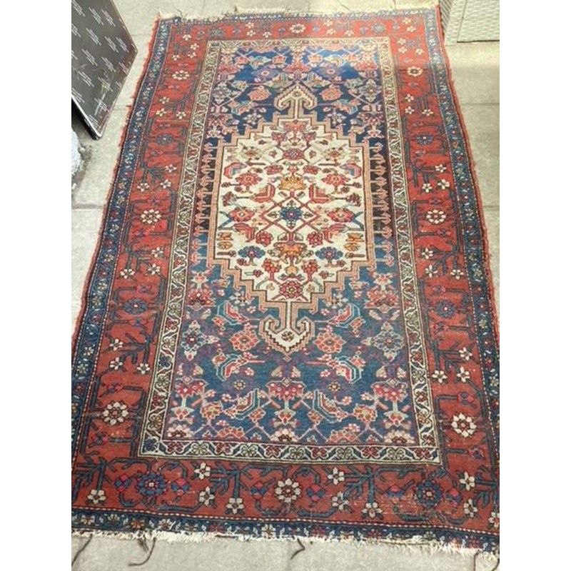 Vintage Persian Bakhtiari rug