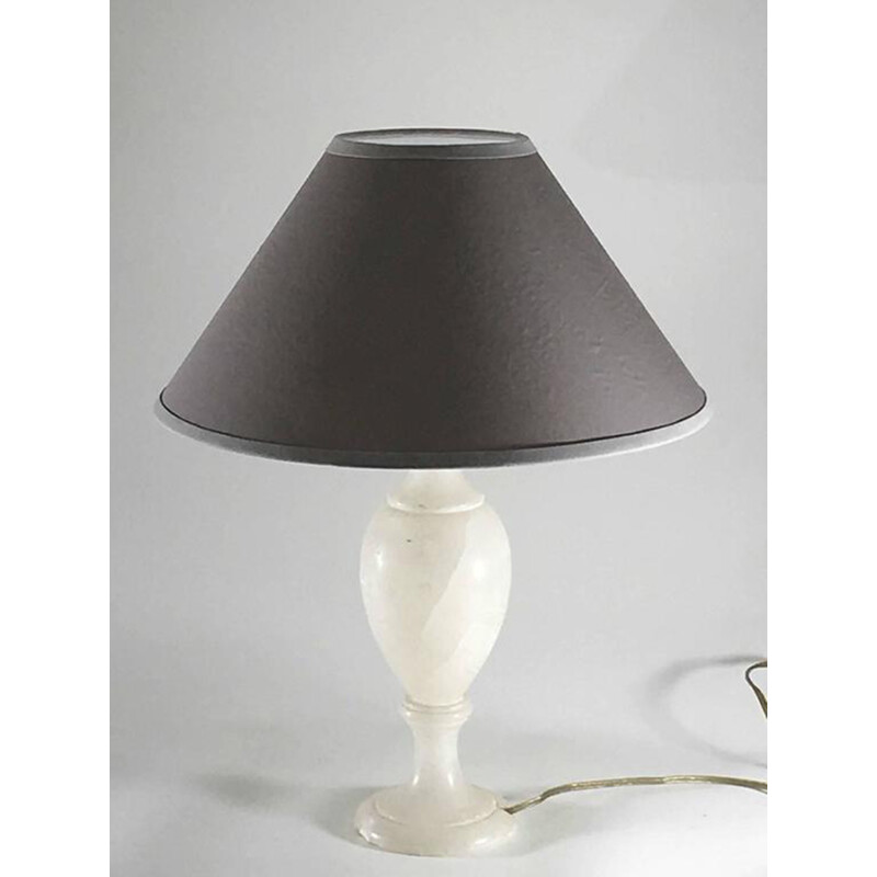 Paire de lampes de table en albâtre - 1960