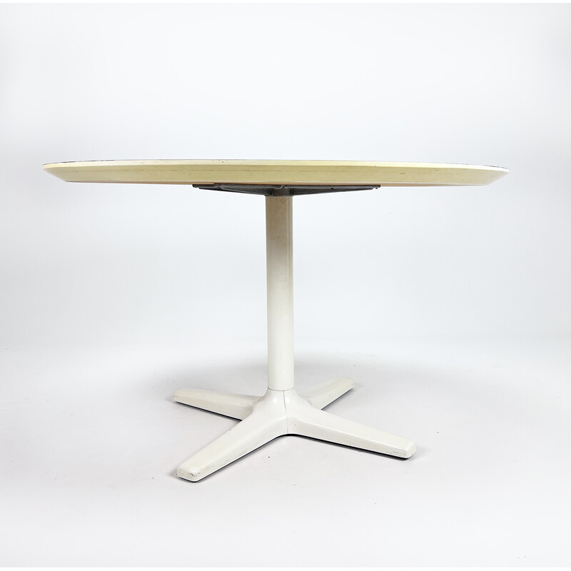Space Age vintage Dutch dining table by Pastoe, 1970s