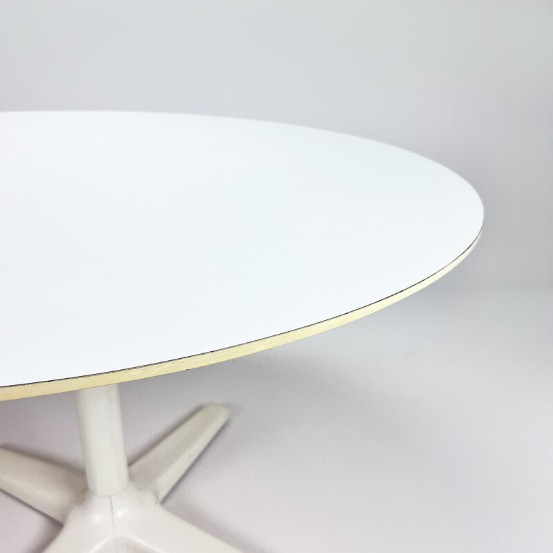 Space Age vintage Dutch dining table by Pastoe, 1970s