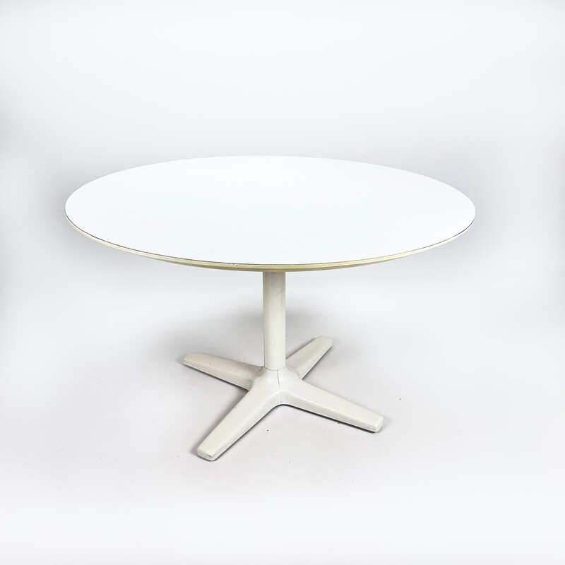 Space Age vintage Dutch dining table by Pastoe, 1970s