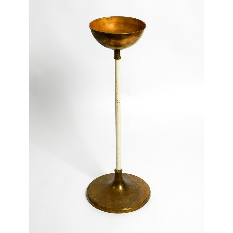 Mid century brass holy water stand by Vereinigte Werkstätten