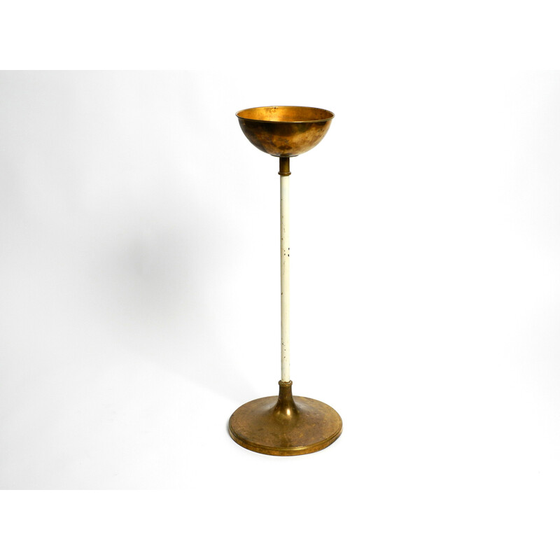 Mid century brass holy water stand by Vereinigte Werkstätten