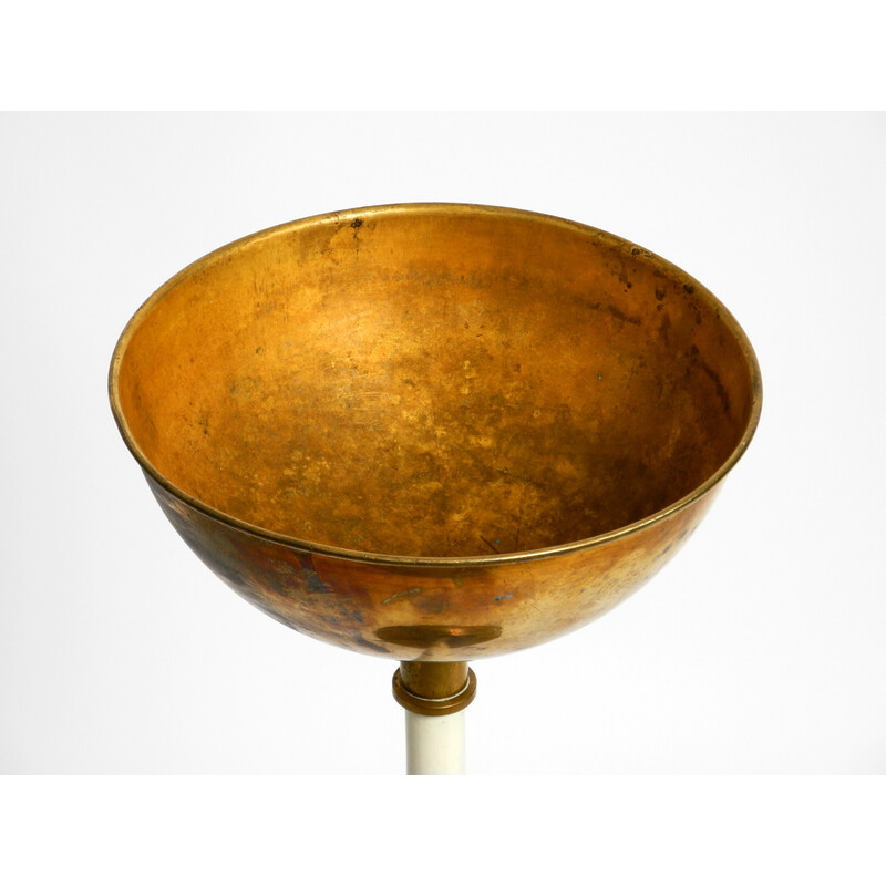 Mid century brass holy water stand by Vereinigte Werkstätten