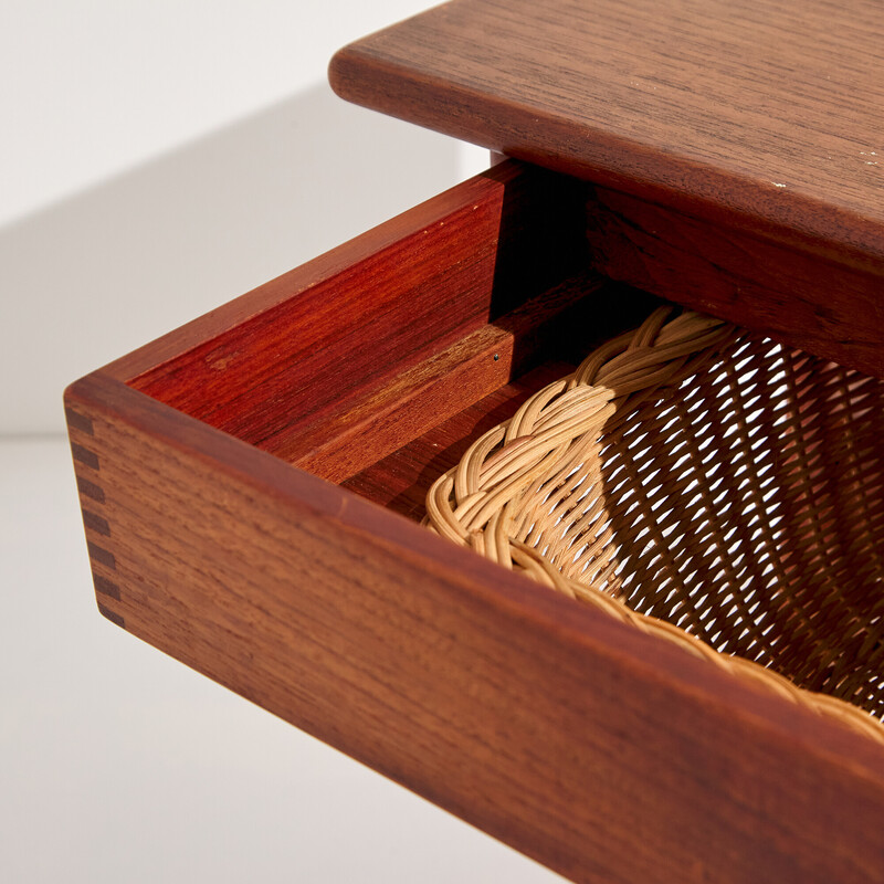 Mesa de costura Vintage teak de Kai Kristiansen para Vildbjerg Møbelfabrik, década de 1960