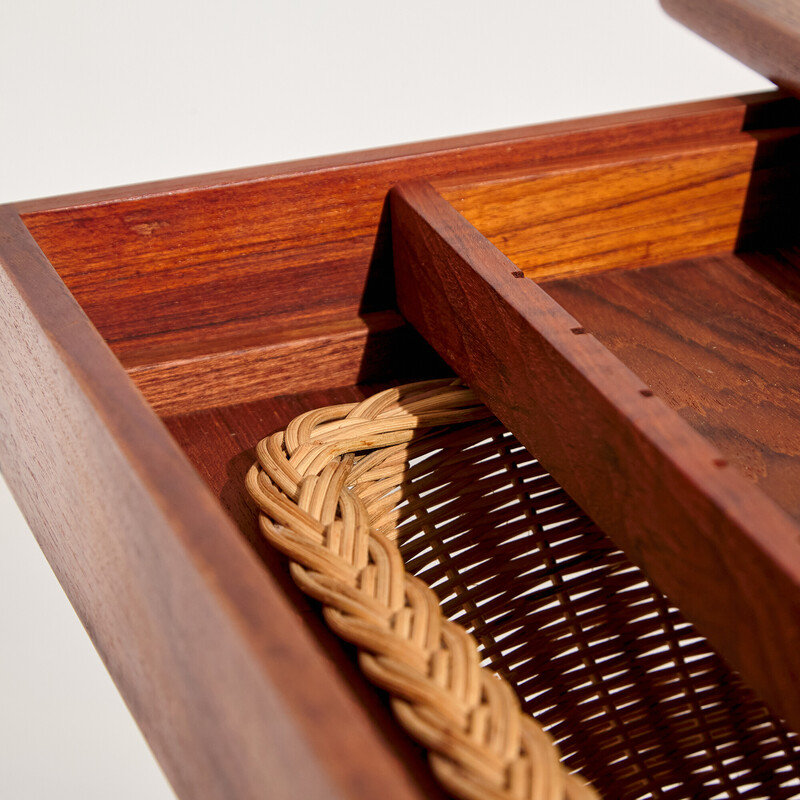 Mesa de costura Vintage teak de Kai Kristiansen para Vildbjerg Møbelfabrik, década de 1960