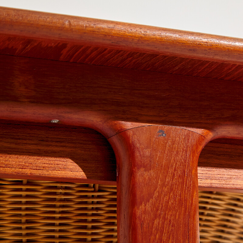 Mesa de costura Vintage teak de Kai Kristiansen para Vildbjerg Møbelfabrik, década de 1960