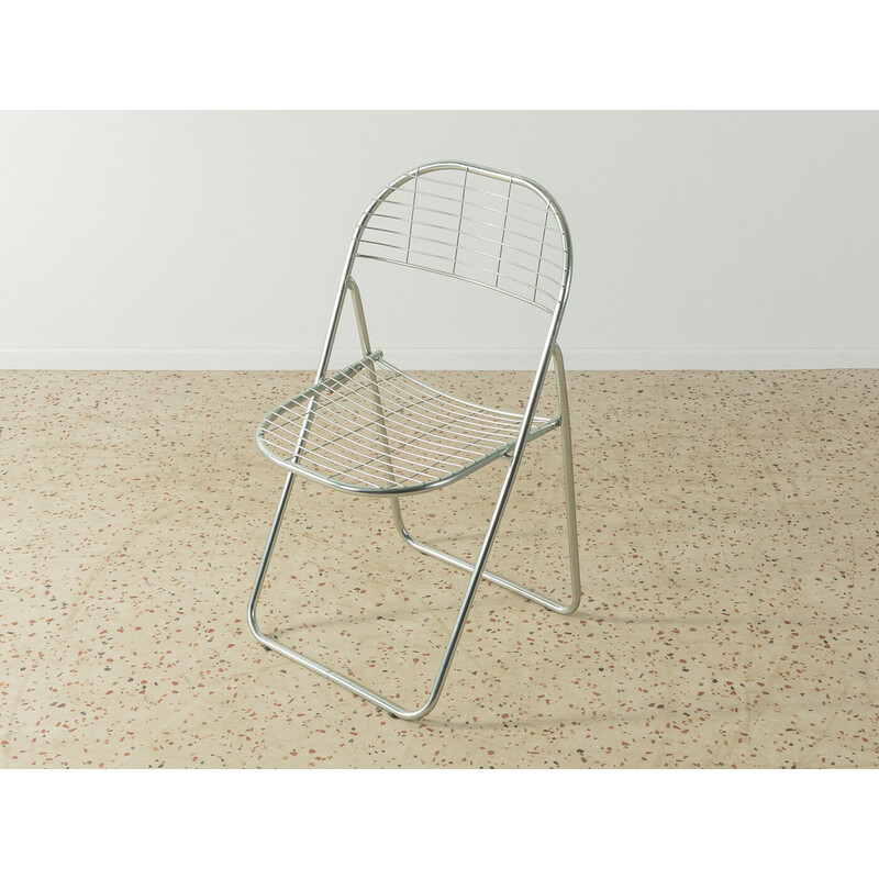 Pair of vintage Åland folding chairs by Niels Gammelgaard for Ikea, 1970s