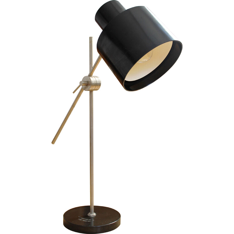 Vintage table lamp "Komisarka" by Jan Suchan, Czechoslovakia 1960s