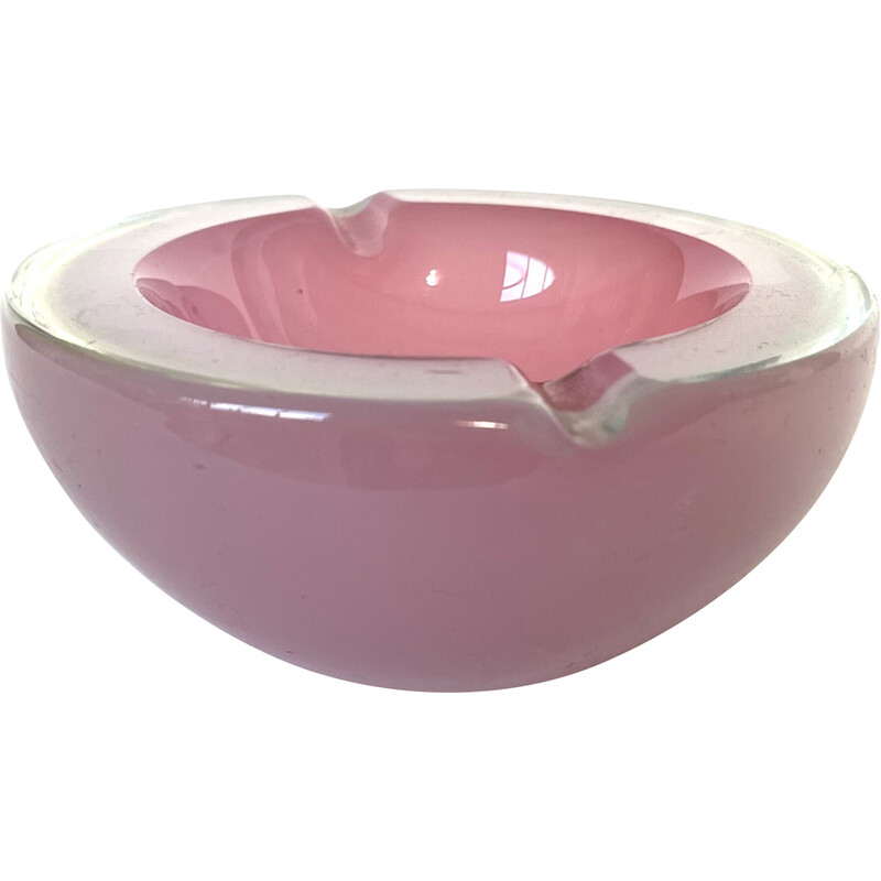 Vintage pink ashtray