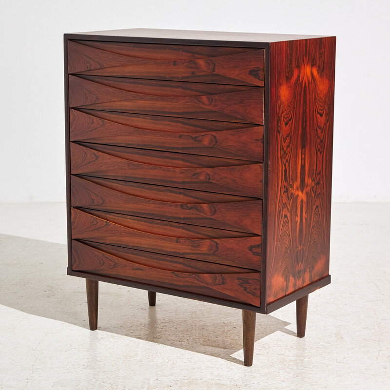 Danish vintage rosewood chest of drawers by Arne Vodder for N.C Møbler, 1950s