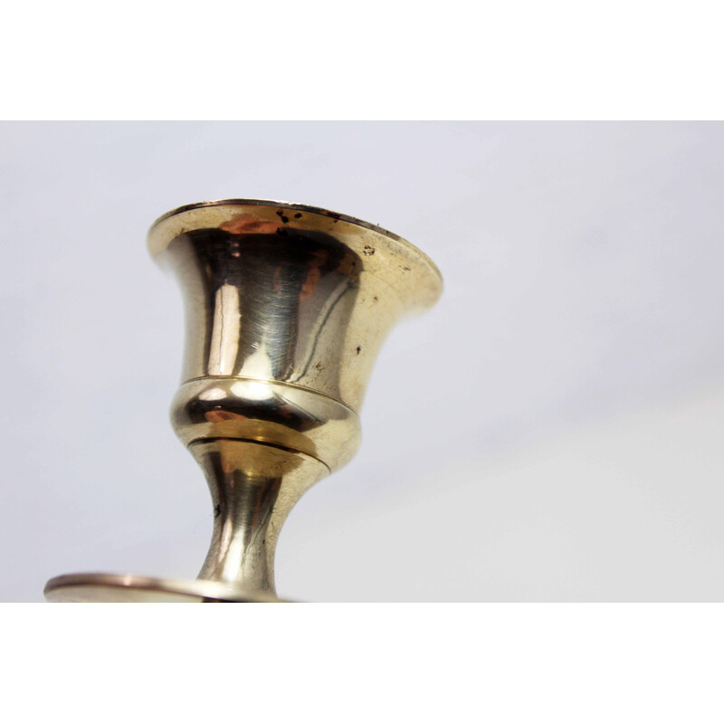 Vintage brass candlestick