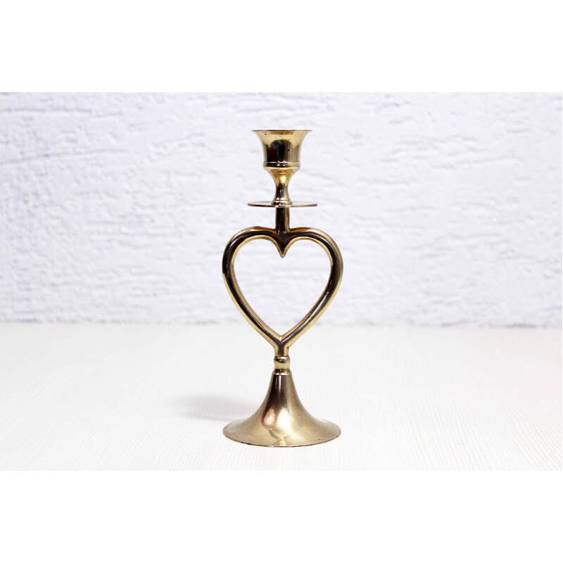 Vintage brass candlestick