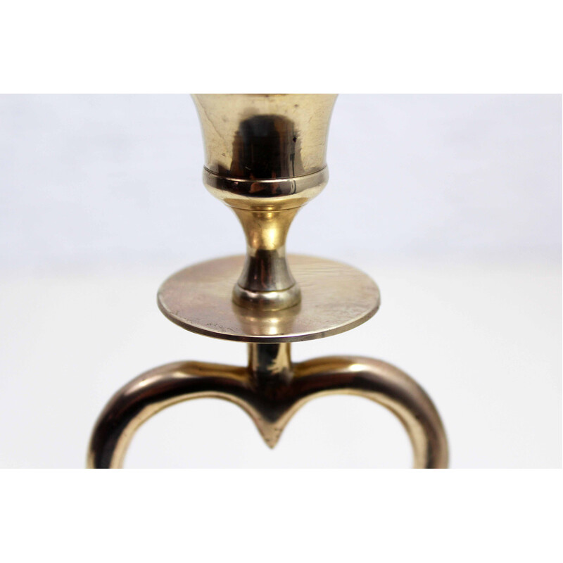 Vintage brass candlestick