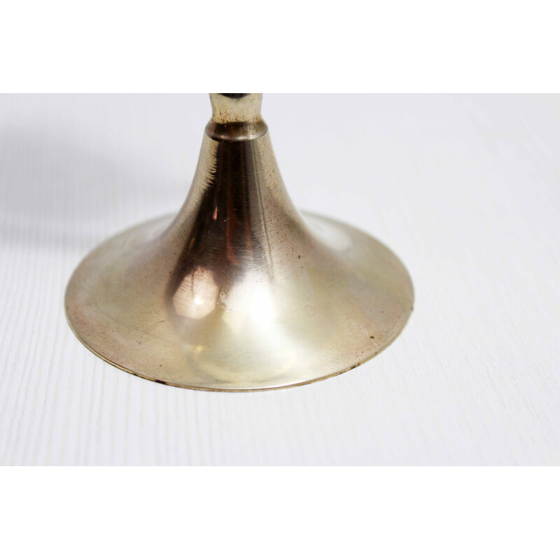 Vintage brass candlestick