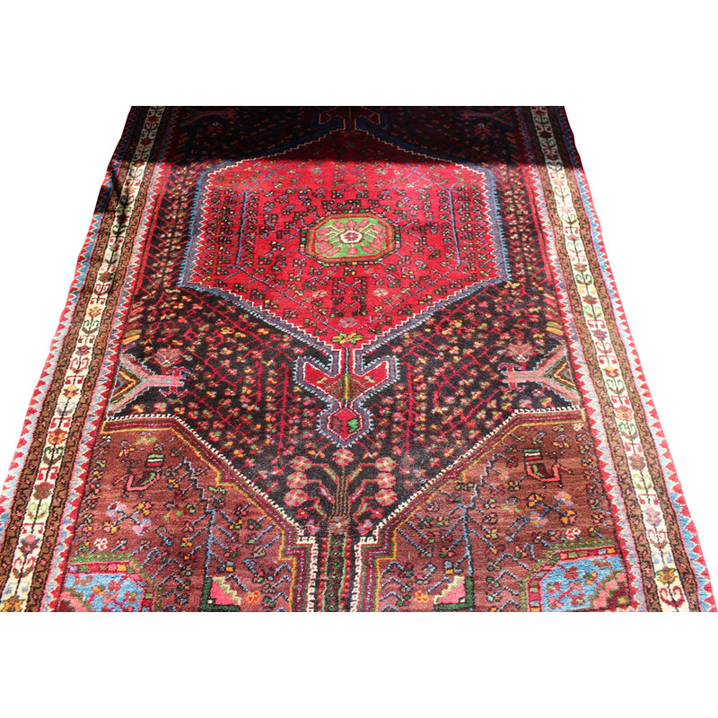 tapis persan floral vintage