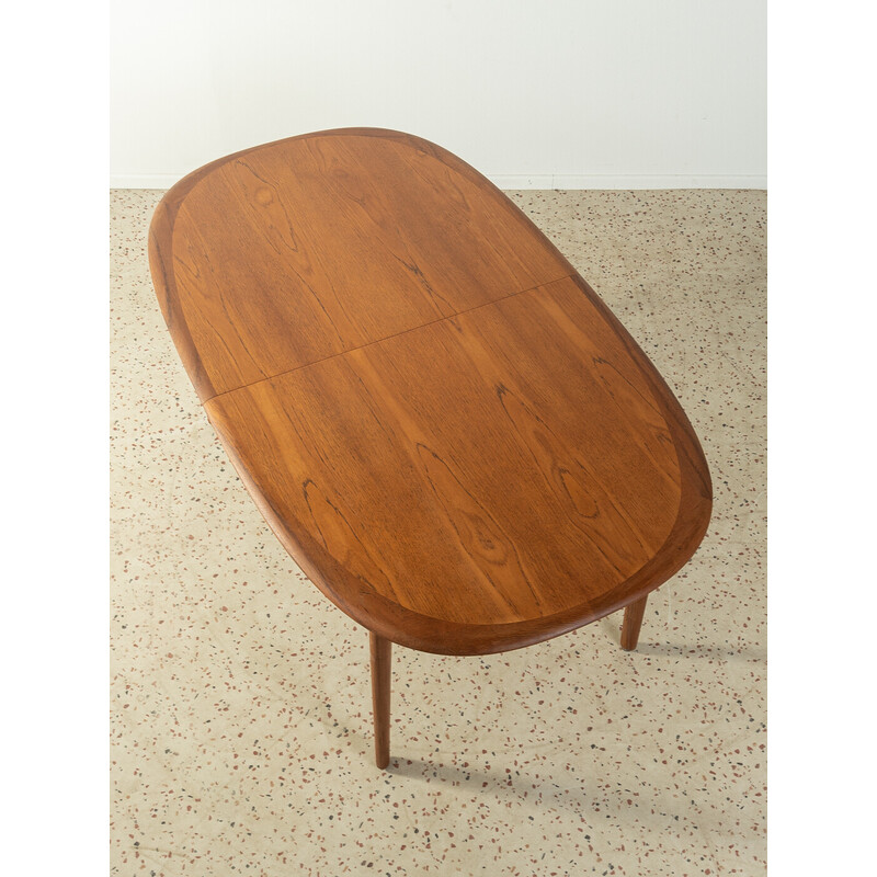 Mesa de jantar Vintage teak Butterfly, Dinamarca Anos 60