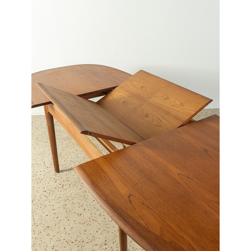 Mesa de jantar Vintage teak Butterfly, Dinamarca Anos 60