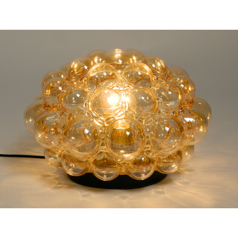 Vintage bubbelglas plafondlamp van Helena Tynell voor Limburg, Duitsland 1960